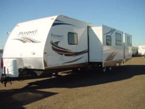Passport 36' travel trailer for rent - RV rentals Phoenix AZ - Going Places RV
