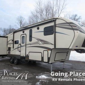 2016 Prime Time Crusader 34 Toy Hauler for rent Phoenix - Going Places RV Rentals Phoenix